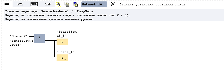 Реализация сегмента 10